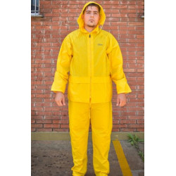 TRAJE DE LLUVIA AMARILLO...