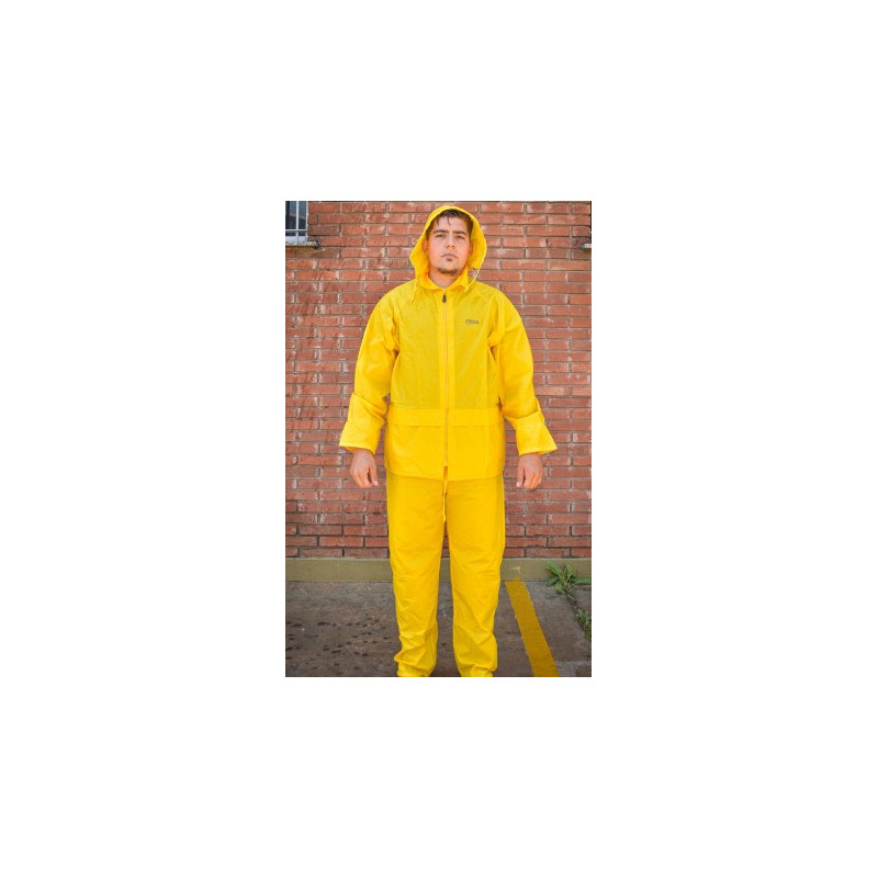 TRAJE DE LLUVIA AMARILLO NUB5702 TALLE 4XL
