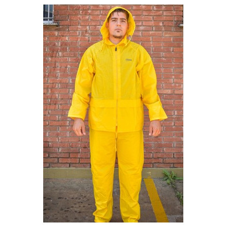 TRAJE DE LLUVIA AMARILLO NUB5702 TALLE 4XL