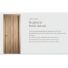 PUERTA PLACA GEMA (M) SC 2.20 ROBLE NAT MM 70/10 D