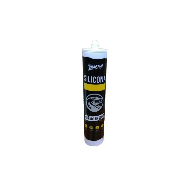  SILICONA UNIVERSAL RAPTOR 280cc NEGRO