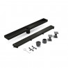 ATRIM AQUA - DESAGUE LINEAL CLASICO 70x7x7cm - NEGRO MATE