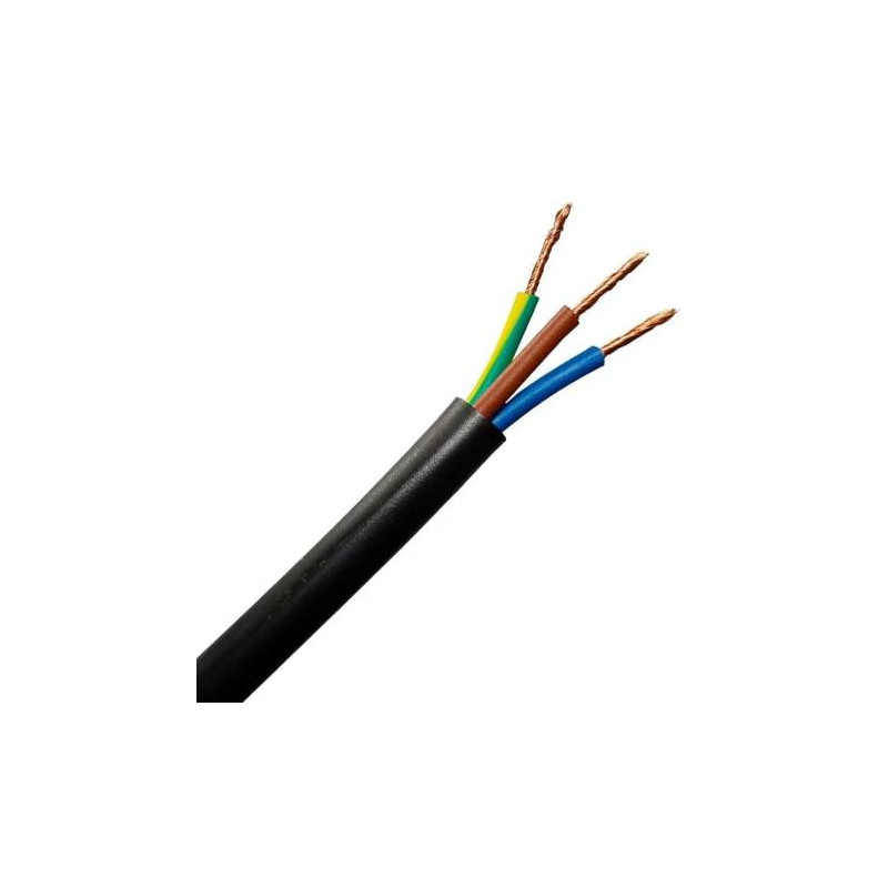 CABLE TRIPOLAR TIPO TALLER 3 X 2.50 MM2.