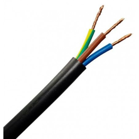 CABLE TRIPOLAR TIPO TALLER 3 X 2.50 MM2.