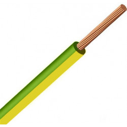 CABLE UNIPOLAR 1.50MM2 - VERDE Y AMARILLO "CADEMSA"