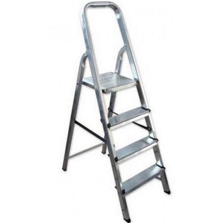 ESCALERA FAMILIAR DE ALUMINIO 4 ESCALONES 0.84M EF0304  "FMT"