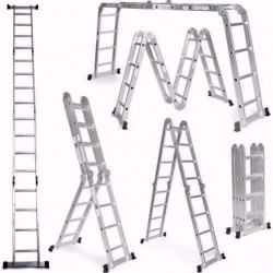 ESCALERAS ARTICULADA DE ALUMINIO MOD 116 4X4 4.72M 150KG  "FMT"