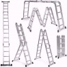 ESCALERAS ARTICULADA DE ALUMINIO MOD 116 4X4 4.72M 150KG  "FMT"