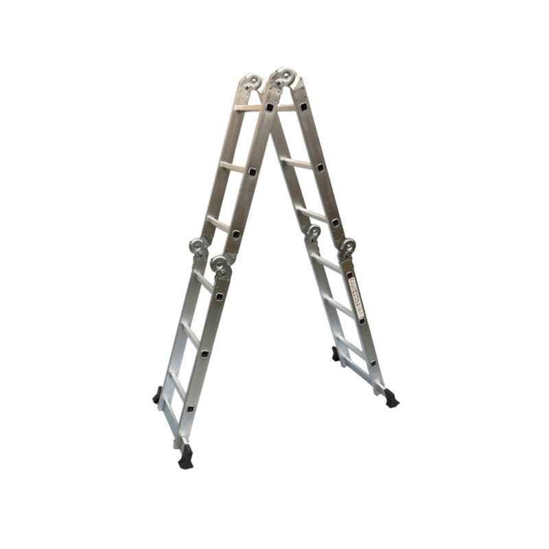 ESCALERA ARTICULADA DE ALUMINIO 112 4X3 3.37M 150KG  "FMT"