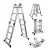 ESCALERA ARTICULADA DE ALUMINIO 112 4X3 3.37M 150KG  "FMT"