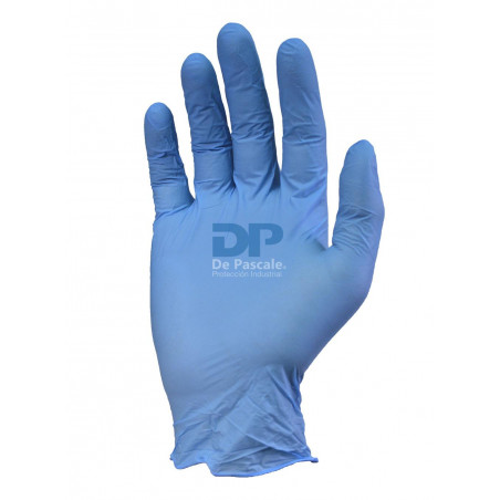 "DE PASCALE" GUANTE DESCARTABLE NITRILO PREMIUM T6