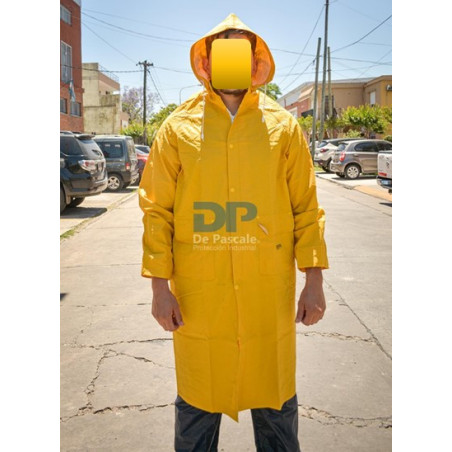 "DE PASCALE" CAPA AMARILLA P/LLUVIA XXL