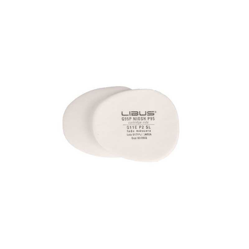 "LIGLU" SEGURIDAD.IND. PROTECCION RESPIRATOR. FILTRO P95 P/CARTUCH.