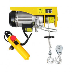 APAREJO ELECTRICO 500KG. 1 FASE 6MTS.GANCHO DOBLE, 12MTS.  "FMT"