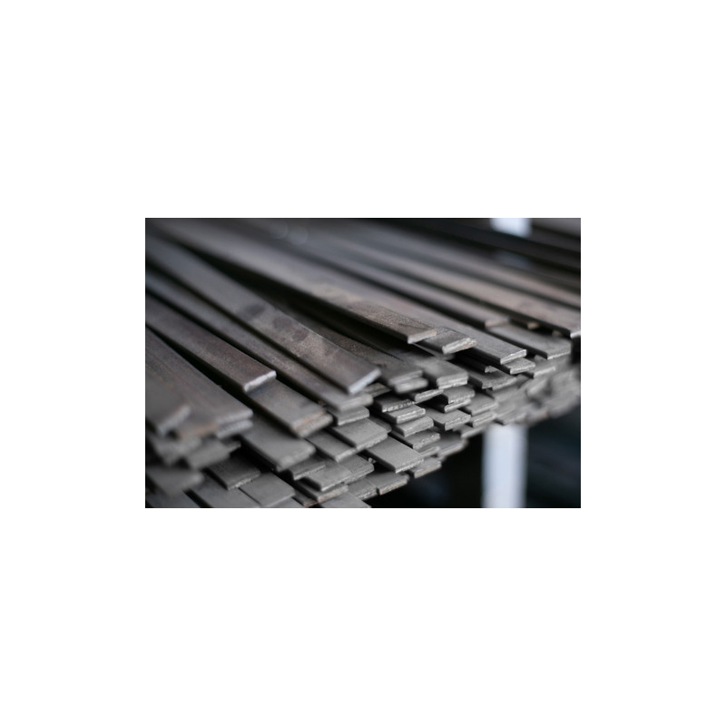 PLANCHUELA LISA 1/2" X 1/8" (12.7mm. x 3.2mm.) x 6 mts. ACINDAR