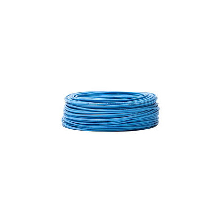 CABLE UNIPOLAR 0.75MM2 - CELESTE