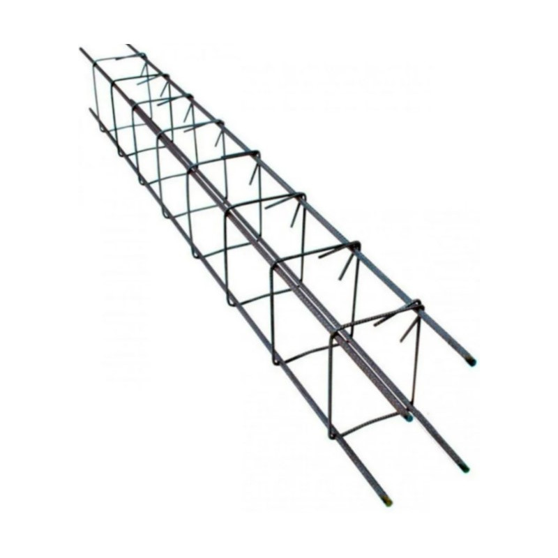 COLUMNA ARMADA 8mm. 12X12cm. 3 metros. Estribo 5mm c/20cm ACINDAR