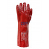 "DE PASCALE" GUANTE PVC ROJO LARGO 40cm