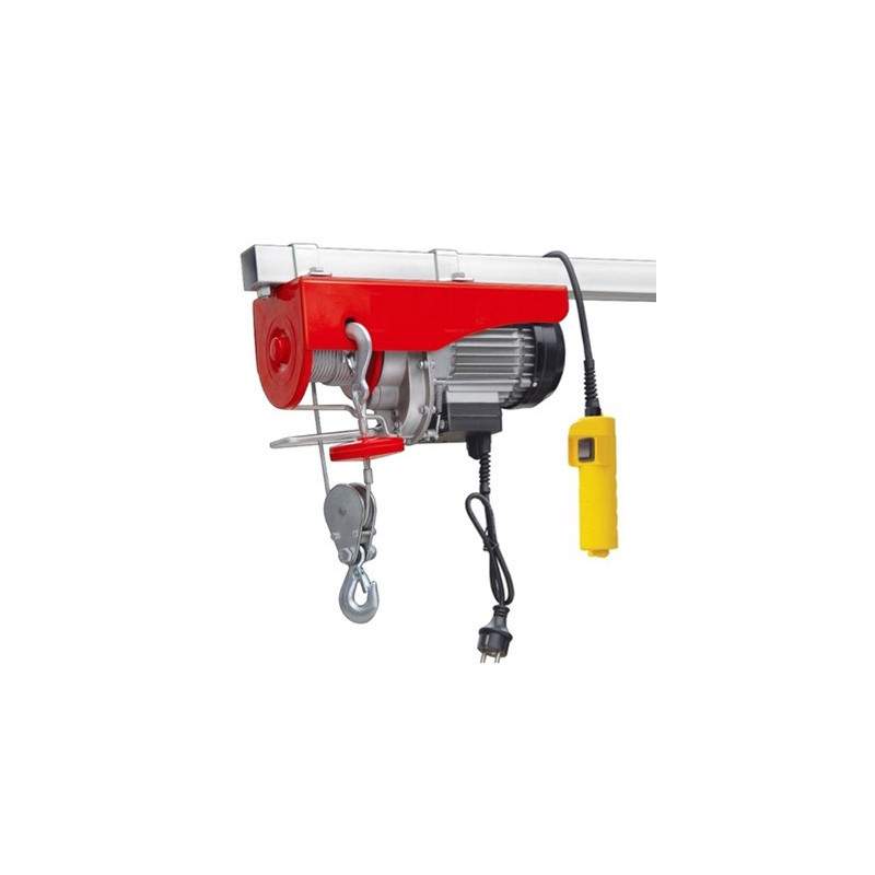 APAREJO ELECTRICO 250KG. 1 FASE 6MTS.GANCHO DOBLE, 12MTS   "FMT"