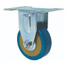 RUEDA BASE FIJA POLIURETANO PVC 100x27 mm 80 kgs  "FMT"