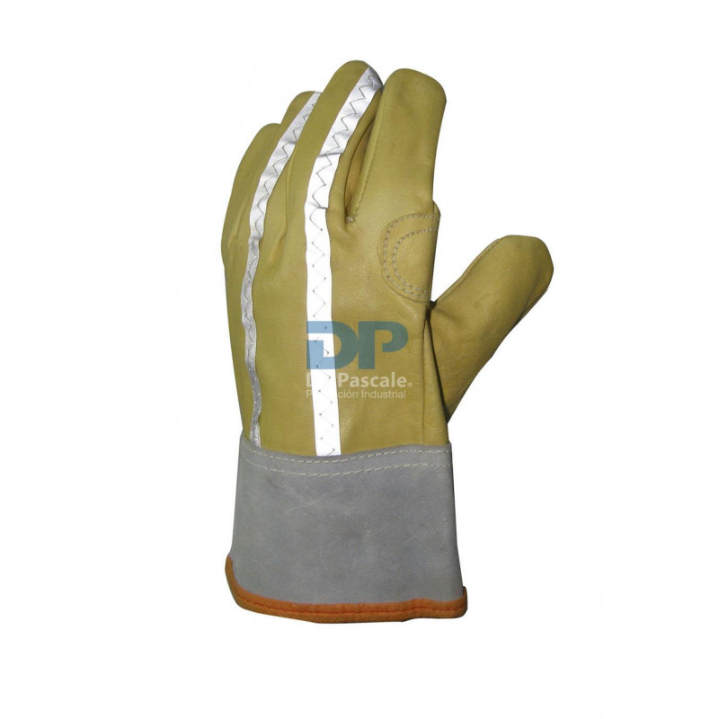 "DE PASCALE" GUANTE VAQUETA PUÑO CORTO T10