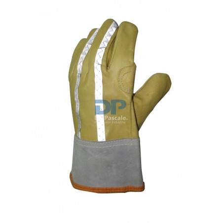 "DE PASCALE" GUANTE VAQUETA PUÑO CORTO T10