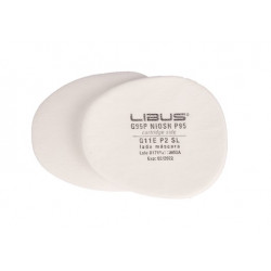 "LIGLU" SEGURIDAD.IND. PROTECCION RESPIRATOR. FILTRO P95 P/CARTUCH.