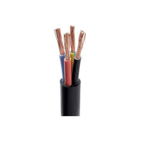 CABLE TETRAPOLAR TIPO TALLER 4 X 2.50 MM2.