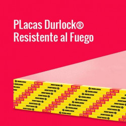PLACA RESISTE FUEGO 12.5MM 1.20X2.40 DURLOCK