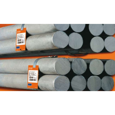 HIERRO REDONDO LAMINADO 3/8" (9.52mm.) x 6 metros. ACINDAR