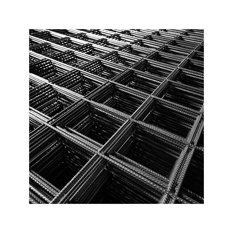 MALLA SOLDADA Q216 1.20mts. x 3mts. 25X25 diam. 2.6mm Negra ACINDAR