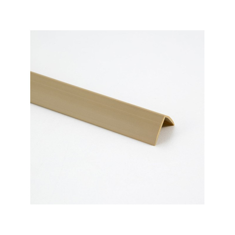 ATRIM ALUMINIO - TAPACANTO 16x16mm x 2.5mt - BEIGE