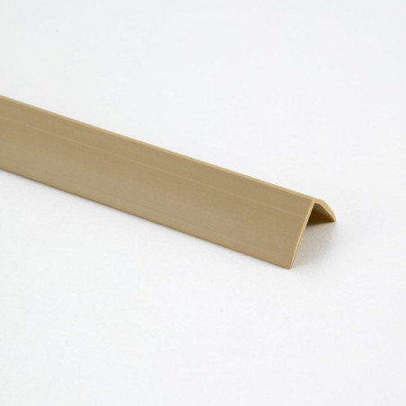 ATRIM ALUMINIO - TAPACANTO 16x16mm x 2.5mt - BEIGE