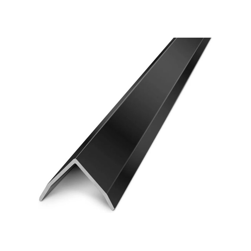 ATRIM ALUMINIO - TAPACANTO 16x16mm x 2.5mt - NEGRO