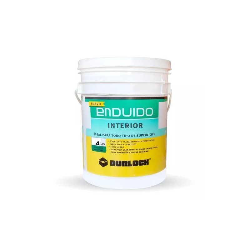 "DURLOCK" ENDUIDO INTERIOR DURLOCK X 4 LITROS
