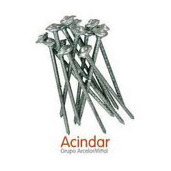 clavos cabeza de plomo