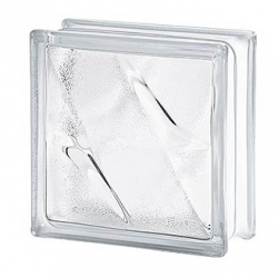 LADRILLO VIDRIO INCOLORO 19X19X8  STELLA -VITROBLOCK-