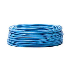 CABLE UNIPOLAR 0.75MM2 - CELESTE