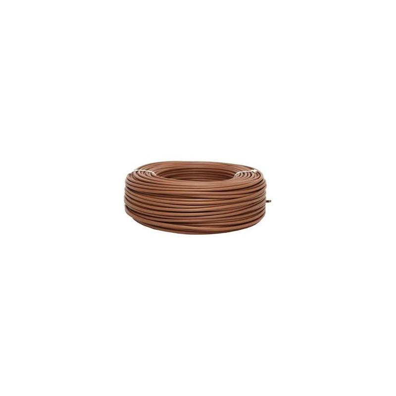 CABLE UNIPOLAR 10.00MM2 - MARRON